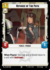 Refugee of The Path - 744 - Common (Foil) - Legends of the Force