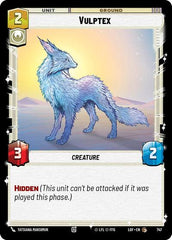 Vulptex - 747 - Common (Foil) - Legends of the Force