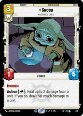 Grogu - Mysterious Child - 748 - Legendary (Foil) - Legends of the Force