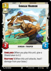 Gungan Warrior - 749 - Common (Foil) - Legends of the Force