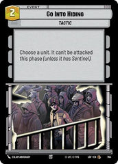 Go Into Hiding - 764 - Common (Foil) - Legends of the Force