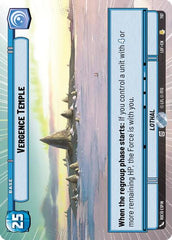 Vergence Temple - 767 - Rare (Hyperspace Foil) - Legends of the Force