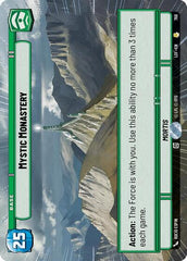 Mystic Monastery - 768 - Rare (Hyperspace Foil) - Legends of the Force
