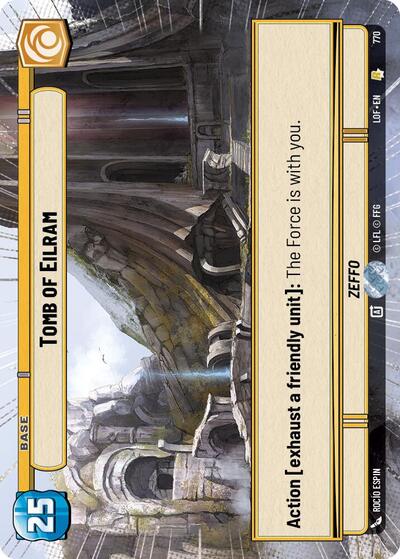 Tomb of Eilram - 770 - Rare (Hyperspace Foil) - Legends of the Force