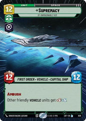 Supremacy - Of Unimaginable Size - 829 - Legendary (Hyperspace Foil) - Legends of the Force