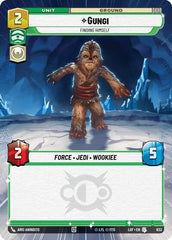 Gungi - Finding Himself - 833 - Uncommon (Hyperspace Foil) - Legends of the Force