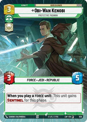 Obi-Wan Kenobi - Protective Padawan - 836 - Special (Hyperspace Foil) - Legends of the Force