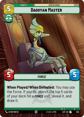 Dagoyan Master - 855 - Uncommon (Hyperspace Foil) - Legends of the Force
