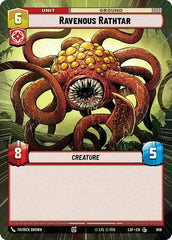 Ravenous Rathtar - 908 - Common (Hyperspace Foil) - Legends of the Force
