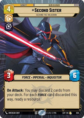 Second Sister - Seeking the Holocron - 924 - Rare (Hyperspace Foil) - Legends of the Force