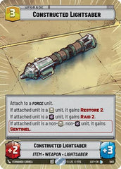 Constructed Lightsaber - 1001 - Legendary (Hyperspace Foil) - Legends of the Force