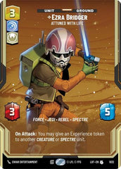 Ezra Bridger - Attuned With Life - 1032 - Uncommon (Prestige) - Legends of the Force