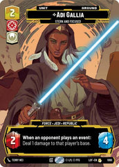 Adi Gallia - Stern and Focused - 1060 - Rare (Prestige) - Legends of the Force