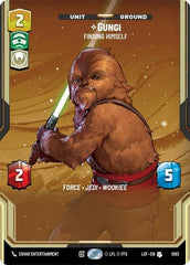 Gungi - Finding Himself - 1083 - Uncommon (Prestige Foil) - Legends of the Force