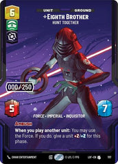 Eighth Brother - Hunt Together (Serialized) - 1117 - Uncommon - Legends of the Force