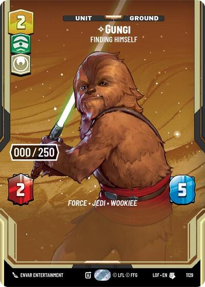 Gungi - Finding Himself (Serialized) - 1129 - Uncommon - Legends of the Force