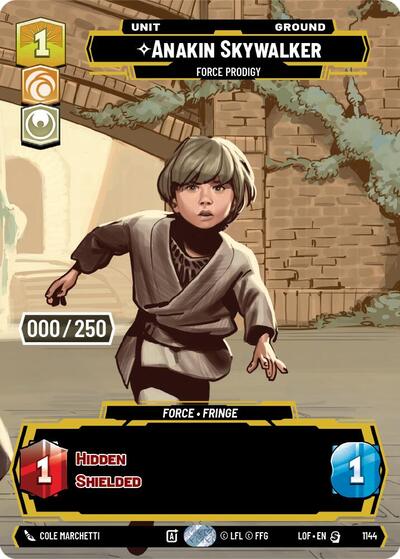 Anakin Skywalker - Force Prodigy (Serialized) - 1144 - Special - Legends of the Force