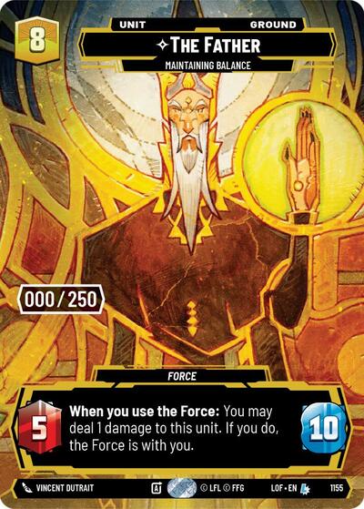 The Father - Maintaining Balance (Serialized) - 1155 - Legendary - Legends of the Force