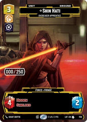 Shin Hati - Overeager Apprentice (Serialized) - 1158 - Uncommon - Legends of the Force