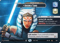 Ahsoka Tano - Fighting For Peace - 1007 - Common (Showcase) - Legends of the Force