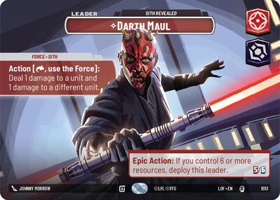 Darth Maul - Sith Revealed - 1013 - Special (Showcase) - Legends of the Force