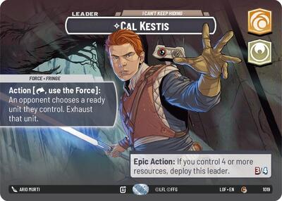 Cal Kestis - I Can't Keep Hiding - 1019 - Common (Showcase) - Legends of the Force