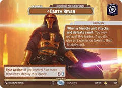 Darth Revan - Scourge of the Old Republic - 1021 - Rare (Showcase) - Legends of the Force