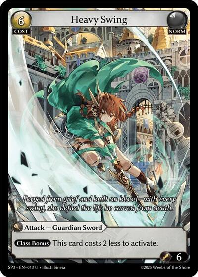 Heavy Swing - 013 - Uncommon - Supporter Pack 3