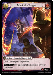 Mark the Target - 017 - Rare - Supporter Pack 3