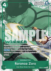 Roronoa Zoro (Winner Pack 2025 Vol. 3) - EB02-019 - Rare - One Piece Promotion Cards