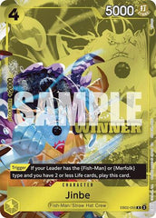 Jinbe (Winner Pack 2025 Vol. 3) - EB02-055 - Rare - One Piece Promotion Cards