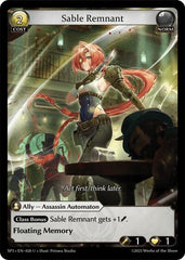 Sable Remnant - 020 - Uncommon - Supporter Pack 3