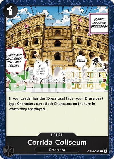 Corrida Coliseum (Judge Pack Vol. 6) - OP04-096 - Common - One Piece Promotion Cards