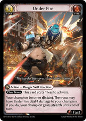 Under Fire - 027 - Rare - Supporter Pack 3
