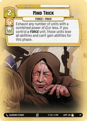 Mind Trick - 37 - Rare (Foil) - Legends of the Force: Weekly Play Promos