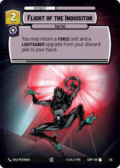 Flight of the Inquisitor - 40 - Uncommon (Foil) - Legends of the Force: Weekly Play Promos