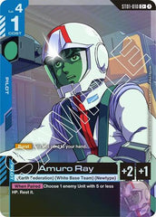 Amuro Ray (C+) - ST01-010 - Full Art Common - Starter Deck 01: Heroic Beginnings