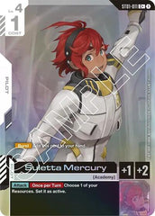 Suletta Mercury (C+) - ST01-011 - Full Art Common - Starter Deck 01: Heroic Beginnings