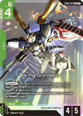 Wing Gundam - ST02-001 - LEGEND RARE - Starter Deck 02: Wings of Advance