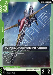 Wing Gundam (Bird Mode) - ST02-002 - COMMON - Starter Deck 02: Wings of Advance