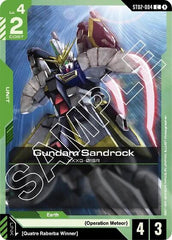 Gundam Sandrock - ST02-004 - COMMON - Starter Deck 02: Wings of Advance
