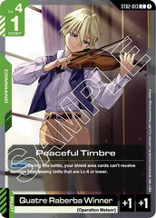 Peaceful Timbre - ST02-013 - COMMON - Starter Deck 02: Wings of Advance