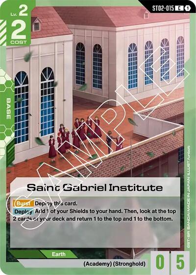 Saint Gabriel Institute - ST02-015 - COMMON - Starter Deck 02: Wings of Advance