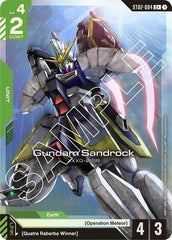 Gundam Sandrock (C+) - ST02-004 - Full Art Common - Starter Deck 02: Wings of Advance
