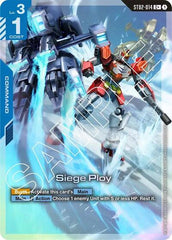 Siege Ploy (C+) - ST02-014 - Full Art Common - Starter Deck 02: Wings of Advance