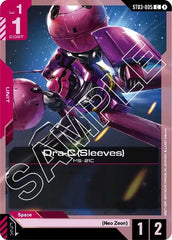 Dra-C (Sleeves) - ST03-005 - COMMON - Starter Deck 03: Zeon's Rush