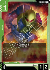 Zaku I - ST03-007 - COMMON - Starter Deck 03: Zeon's Rush