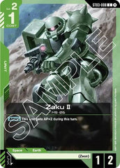 Zaku II - ST03-008 - COMMON - Starter Deck 03: Zeon's Rush