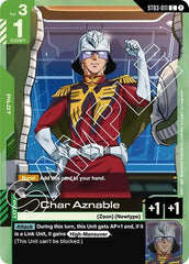 Char Aznable - ST03-011 - COMMON - Starter Deck 03: Zeon's Rush