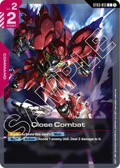 Close Combat - ST03-013 - COMMON - Starter Deck 03: Zeon's Rush